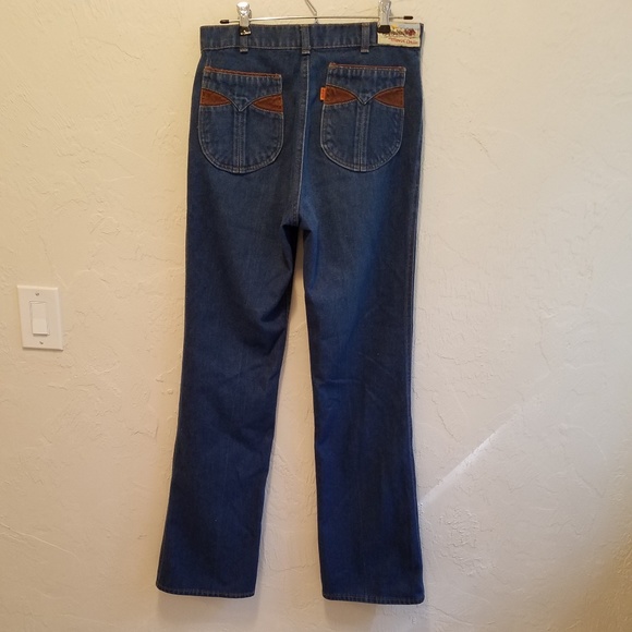 ❌SOLD❌ Vtg Levi's Orange Tab Movin' On Jeans 30 - Picture 7 of 8
